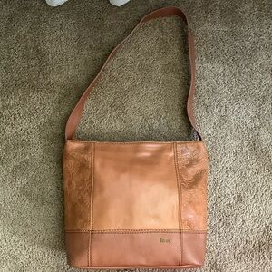 The Sak Leather Floral Hobo bag